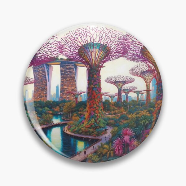 Artikelvorschau, Visuelle Kunst von Garden by the Bay in Singapur entworfen und verkauft von Witsprings.