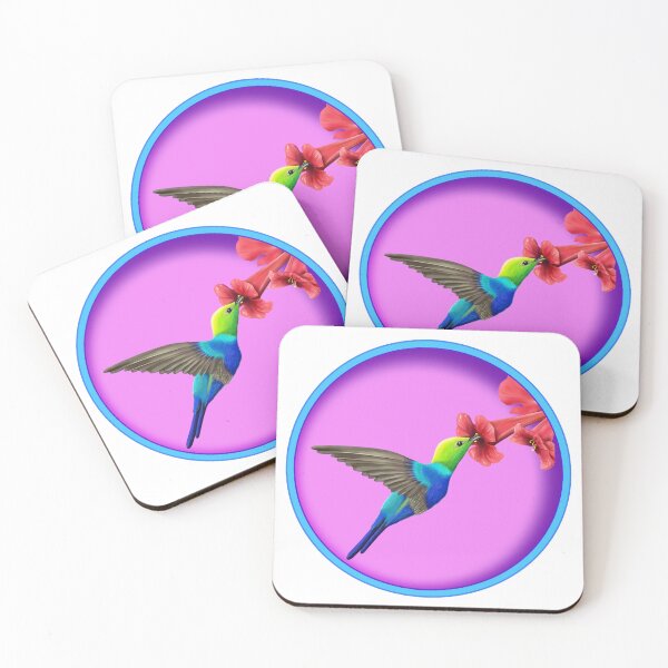 Item preview, Hummingbird Emblem 1 designed and sold by GeraldNewtonArt.