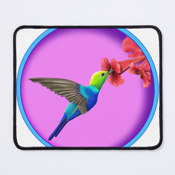 Item preview, Hummingbird Emblem 1 designed and sold by GeraldNewtonArt.
