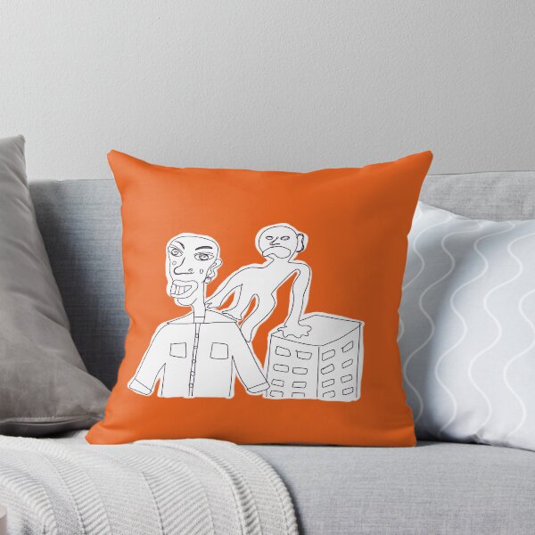 Item preview, Orange towerblock designed and sold by shrewdmovenet.