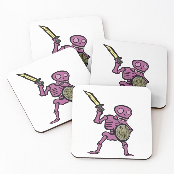 Item preview, Pink Skeleton Sticker designed and sold by ArtBySutherland.