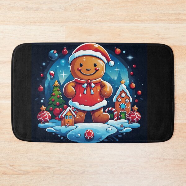 Item preview, Christmas Gingerbread Man Holiday Xmas Comic designed and sold by 0DarkArtz0.