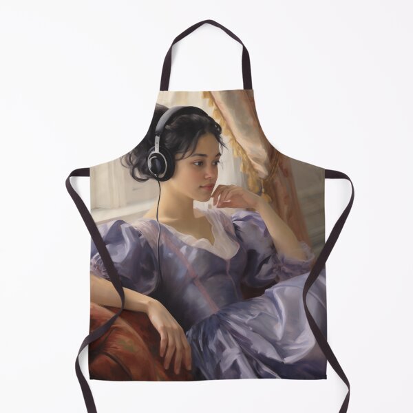 Item preview, The Listener III | Altered Vintage Portrait Art designed and sold by Altered Pixels.