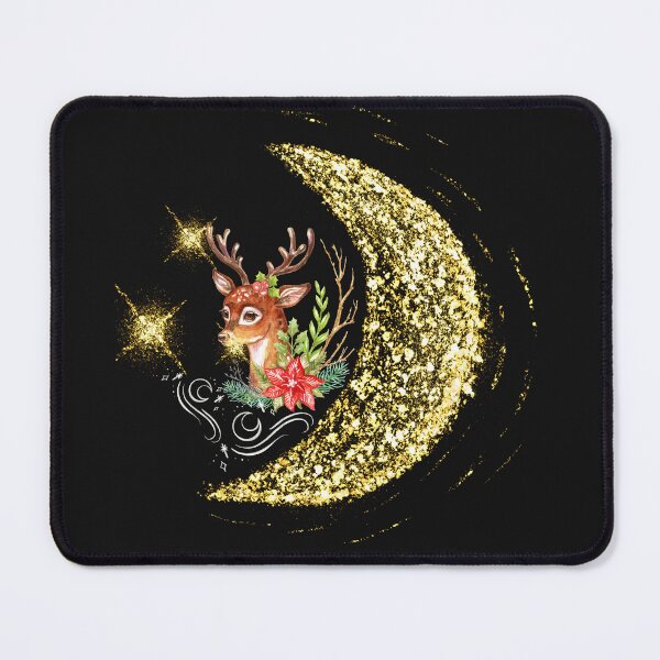 Item preview, Winter Solstice Stag & Fantasy Moon Moon T-shirt designed and sold by gedkeaw.