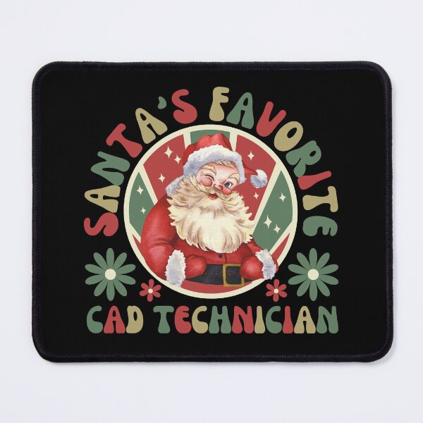 Item preview, Santas Favorite CAD Technician designed and sold by Hey-Nice-Shirt.