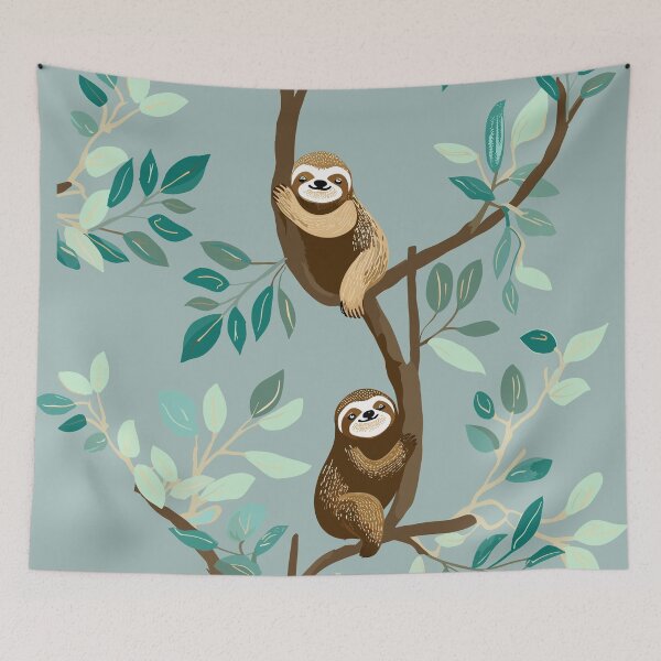 Item preview, Sloths Life designed and sold by GirlGlowGraphic.