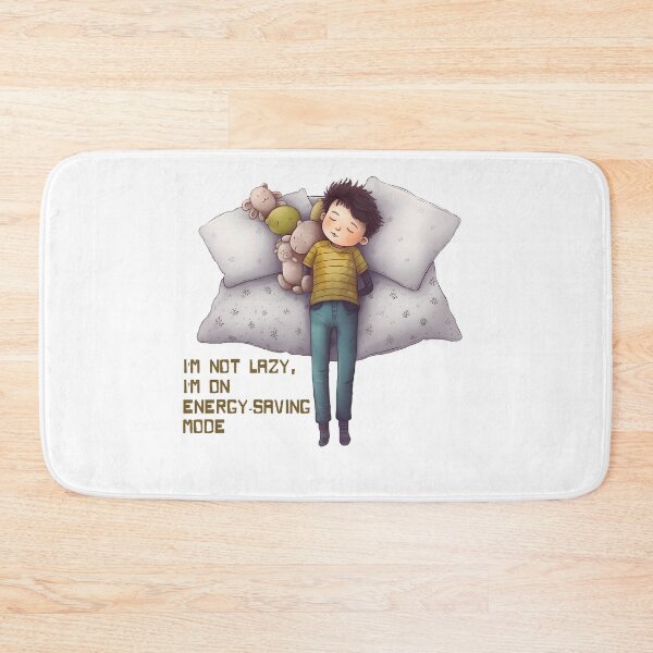 Item preview, I'm not lazy, I'm on energy-saving mode designed and sold by StudioARTHUR.