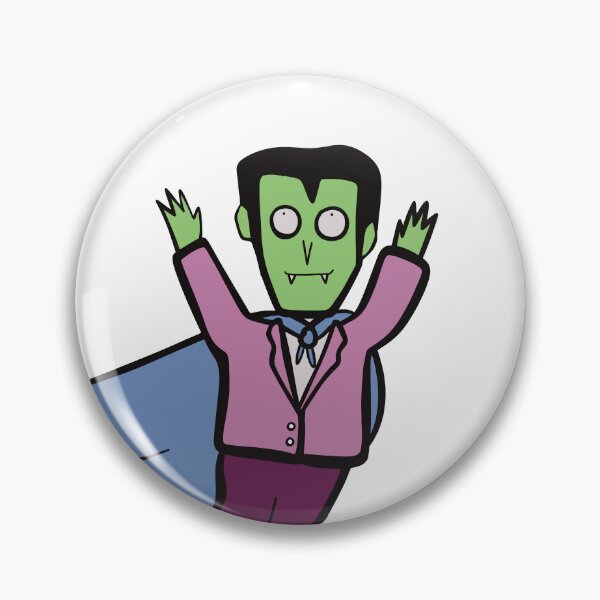 Item preview, Pink Cartoon Flying Vampire designed and sold by ArtBySutherland.