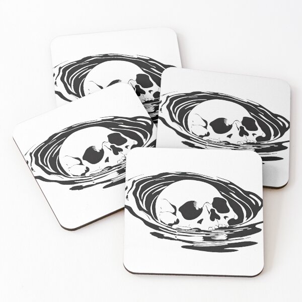 Item preview, Sinking skull designed and sold by Psy-Dye-AI.