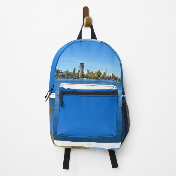 Item preview, Vienna and Donau river skyline autumn season designed and sold by goceris.