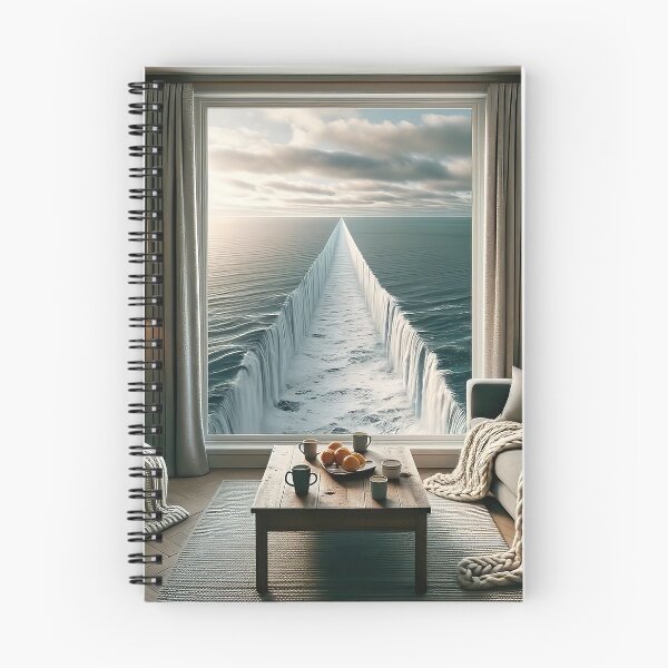 Item preview, Oceanic Paradox - AI Art designed and sold by Oilix.