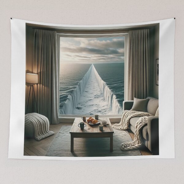 Item preview, Oceanic Paradox - AI Art designed and sold by Oilix.