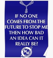 Nerd Time Travel Poster