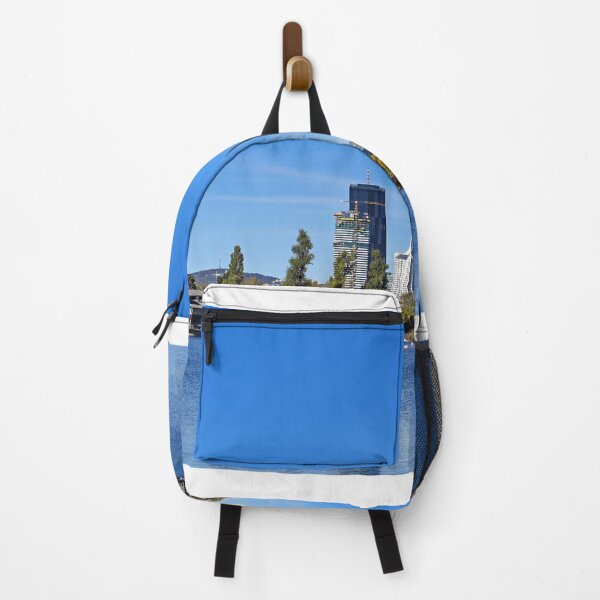 Item preview, Skyline of Vienna and Donau river designed and sold by goceris.