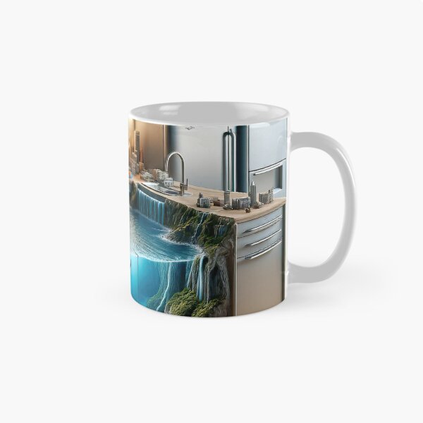 Item preview, Kitchen Beach - AI Art designed and sold by Oilix.