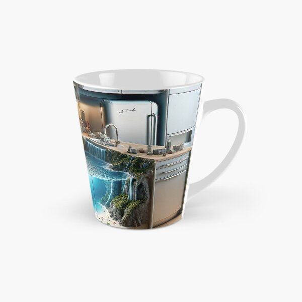 Item preview, Kitchen Beach - AI Art designed and sold by Oilix.