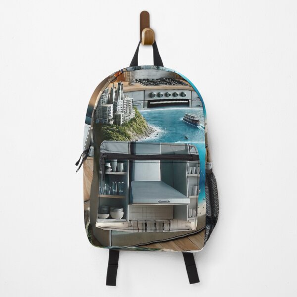 Item preview, Kitchen Beach - AI Art designed and sold by Oilix.