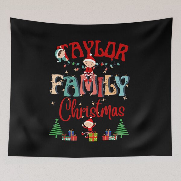 Item preview, Taylor Family Christmas Personalized Christmas Celebration Design designed and sold by MimsTees.