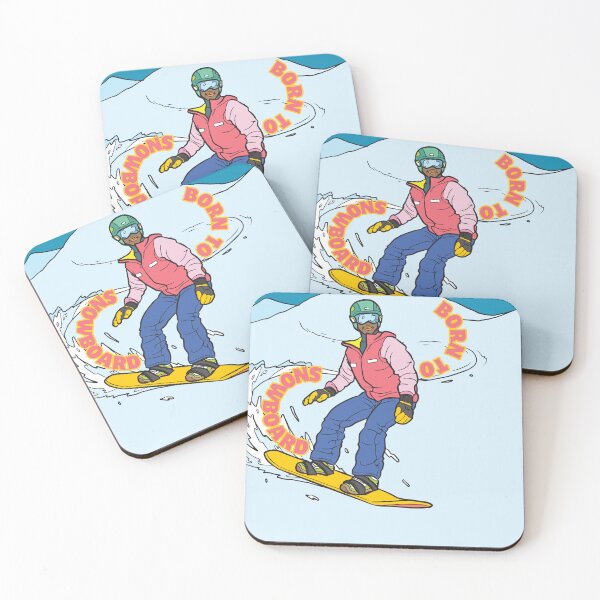 Item preview, Born to snowboard designed and sold by artwaves.