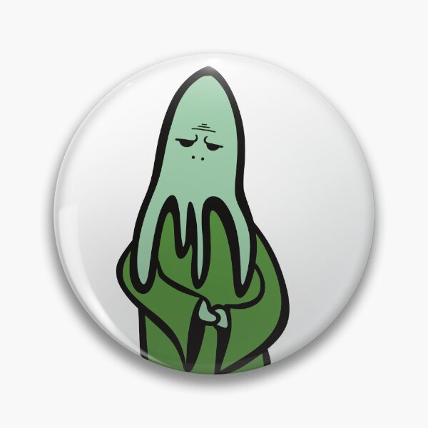 Item preview, Green Simple Mind Flayer Sticker designed and sold by ArtBySutherland.