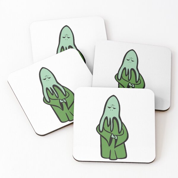 Item preview, Green Simple Mind Flayer Sticker designed and sold by ArtBySutherland.