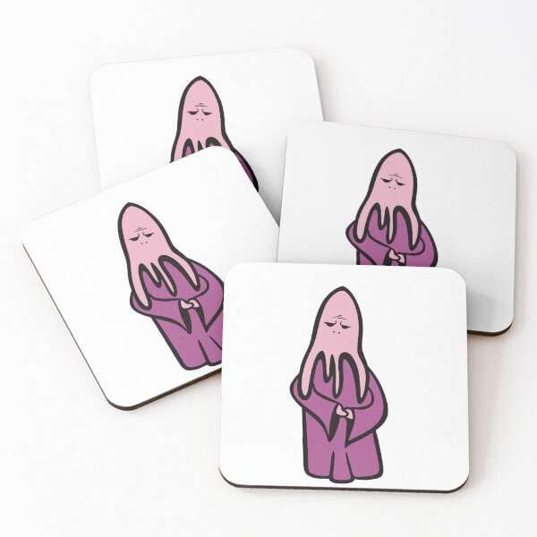Item preview, Pink Simple Mind Flayer Sticker designed and sold by ArtBySutherland.