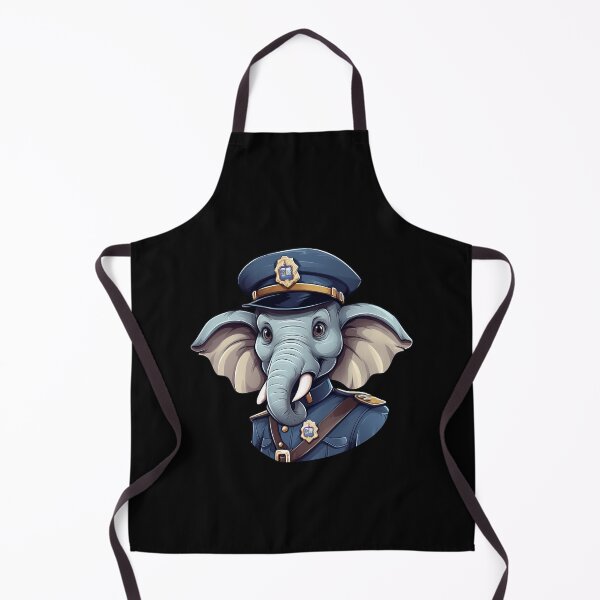 Item preview, Elephant policeman designed and sold by Soulskier.