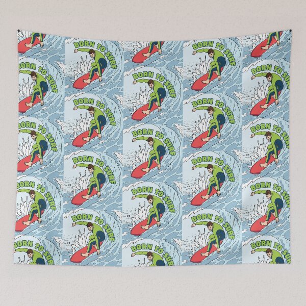 Item preview, Born to surf designed and sold by artwaves.