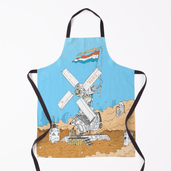Item preview, Dutch windmill on mars. sci fi mill. designed and sold by JJadx.