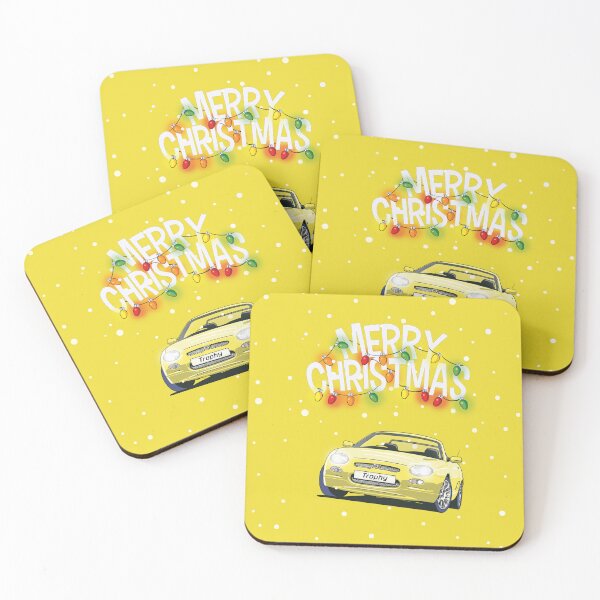 Item preview, MGF Trophy Yellow MG Car Christmas Sweater designed and sold by Webazoot Industries - Car Art.