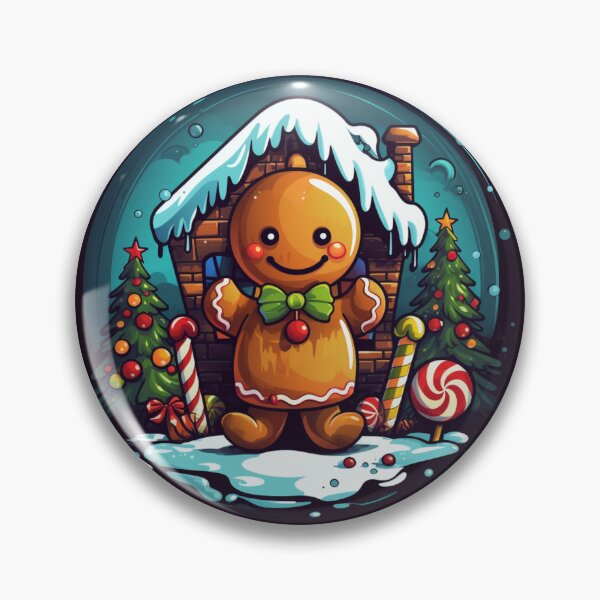Item preview, Christmas Gingerbread Man Holiday Xmas Comic designed and sold by 0DarkArtz0.