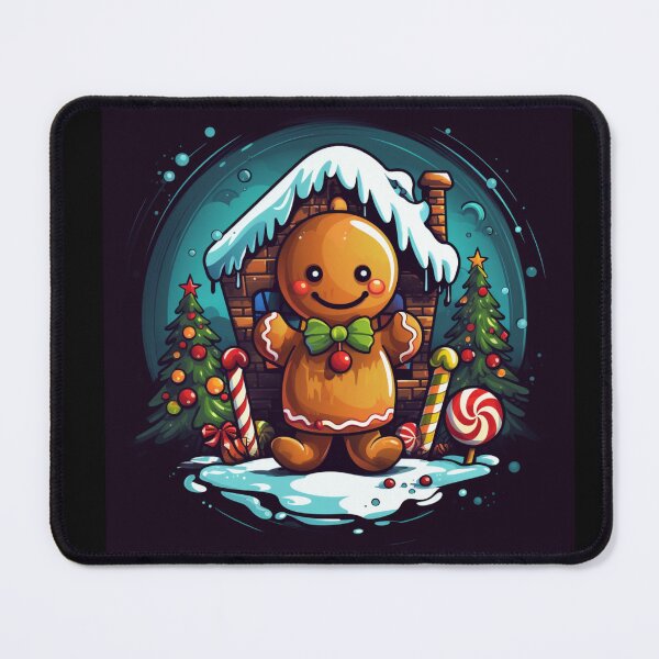 Item preview, Christmas Gingerbread Man Holiday Xmas Comic designed and sold by 0DarkArtz0.