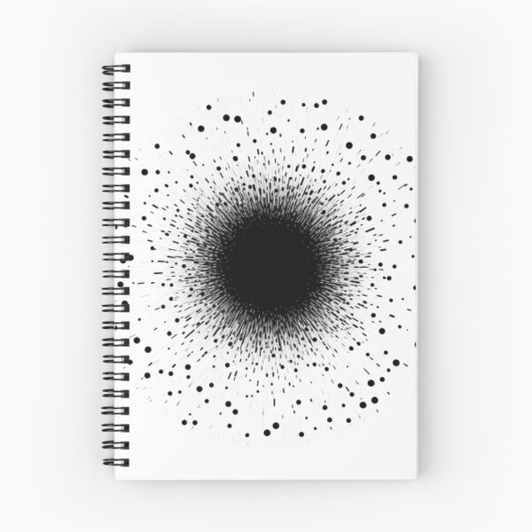 Item preview, A black dot on white background art designed and sold by lineblock.