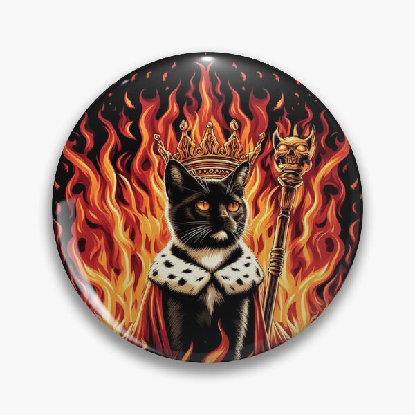 Item preview, Kuna Lord of Hell - cat evil designed and sold by Big Catsby.