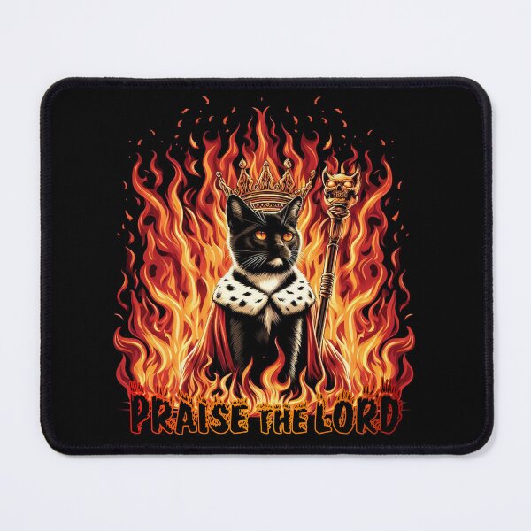 Item preview, Kuna Lord of Hell - cat evil designed and sold by Big Catsby.