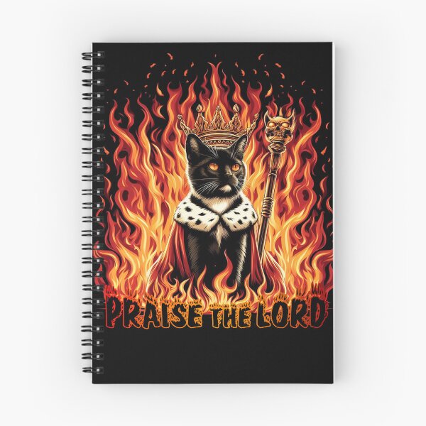 Item preview, Kuna Lord of Hell - cat evil designed and sold by Big Catsby.