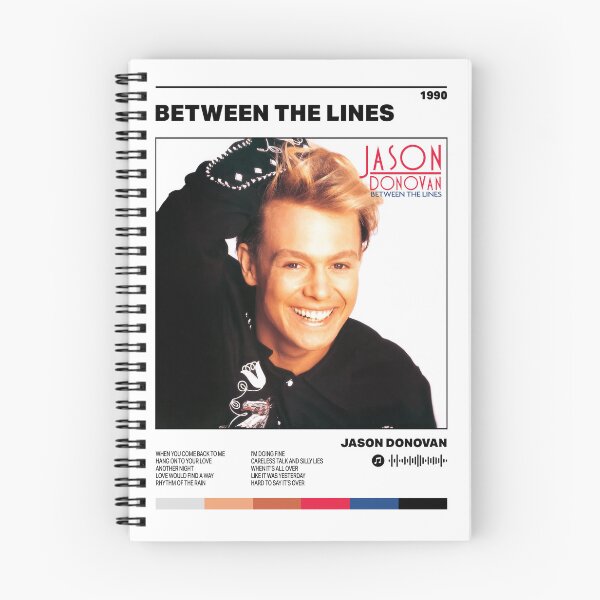 Item preview, Jason Donovan 1990 – Between the Lines Album Tribute designed and sold by InkyIcarus.