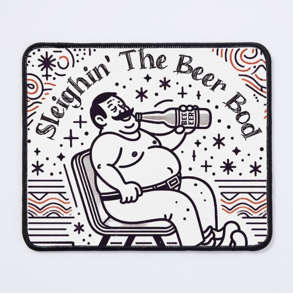 Item preview, Sleighing the beer bod designed and sold by Retro-Rebellion.