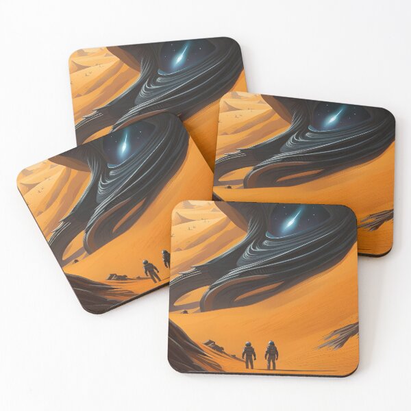 Item preview, UFO on Mars designed and sold by roswellboutique.