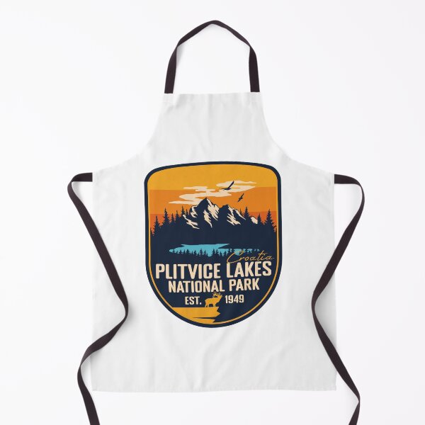 Item preview, Plitvice Lakes National Park Croatia Retro Badge designed and sold by mountainfad.