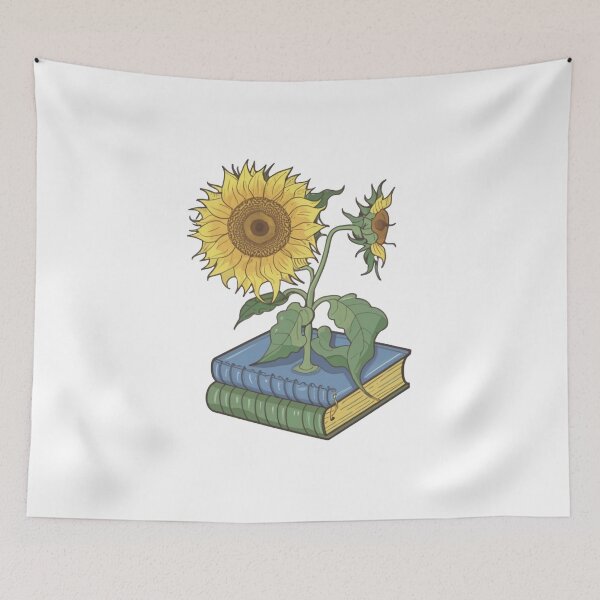 Item preview, Flowers Growing From Book | Sunflowers designed and sold by CircinusStore.