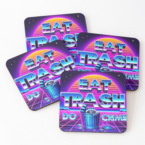 Item preview, Eat trash, do crime designed and sold by 80s teeshirts.