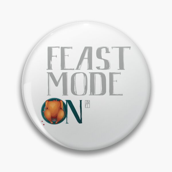 Item preview, Feast Mode ON - Happy Thanksgiving Day - feast on vintage designed and sold by ArtProjectShop.