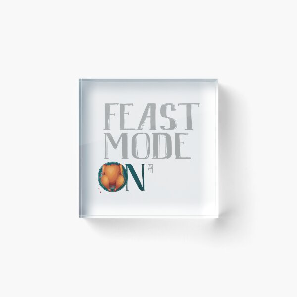 Item preview, Feast Mode ON - Happy Thanksgiving Day - feast on vintage designed and sold by ArtProjectShop.