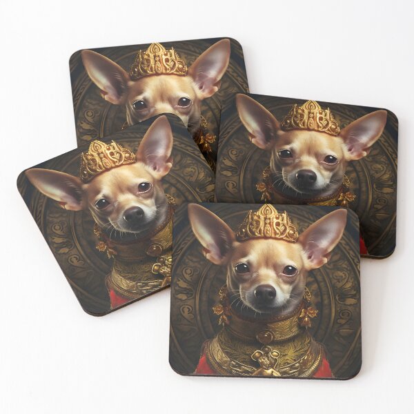 Item preview, Dog Lord Crowned Art designed and sold by somruedee.