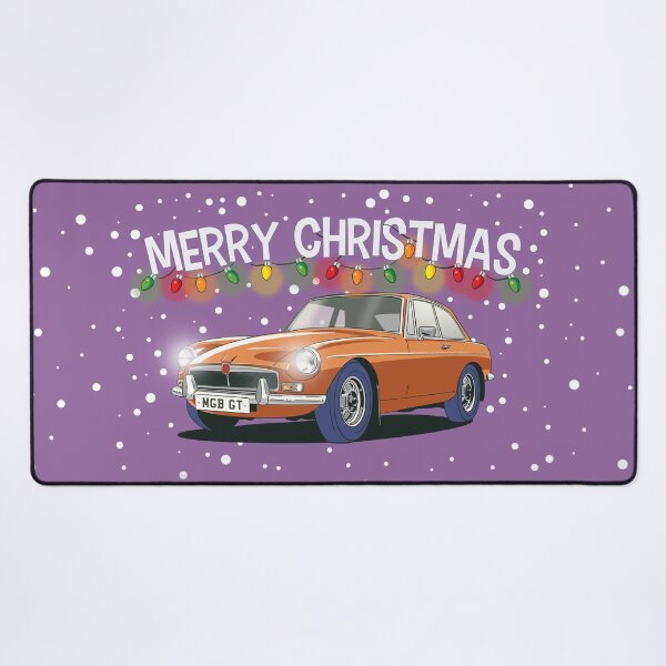 Artikelvorschau, MGB GT Weihnachtspullover mit orangefarbenem MGB entworfen und verkauft von Webazoot Industries - Car Art.