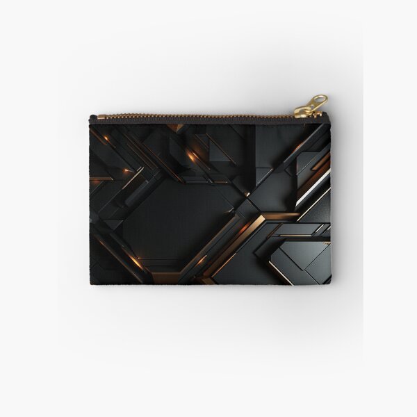 Item preview, Future Tech Abstract Geometric Black designed and sold by dreamingbliss.