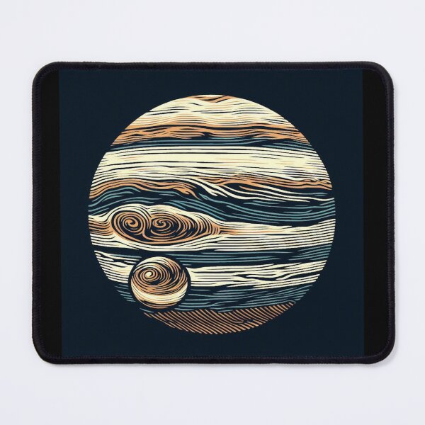 Item preview, SF Jupiter Woodcut 4 designed and sold by CrankyOldDude.