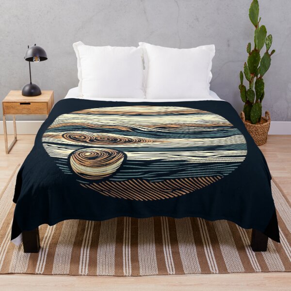 Item preview, SF Jupiter Woodcut 4 designed and sold by CrankyOldDude.