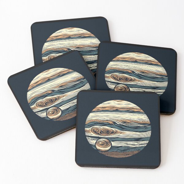 Item preview, SF Jupiter Woodcut 4 designed and sold by CrankyOldDude.